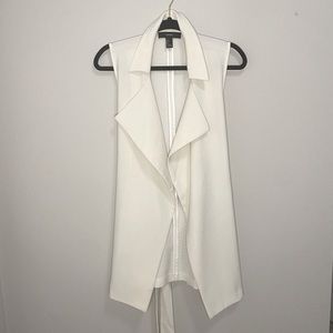 Forever 21 Off White Blazer Vest